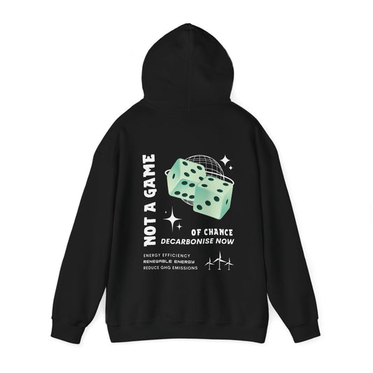 GLOBAL DICE HOODIE (Unisex, Black)