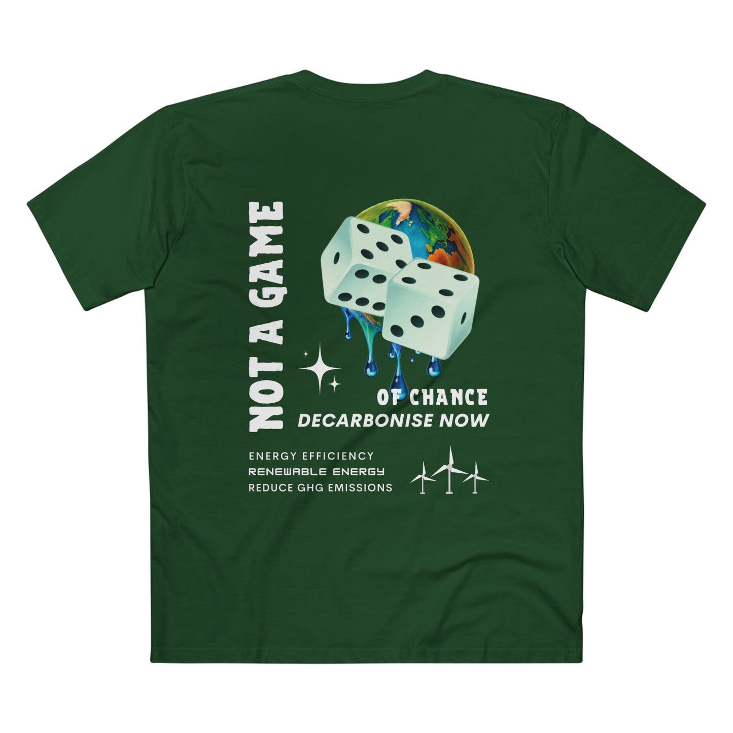 CLIMATE DICE TEE (Men, Green)