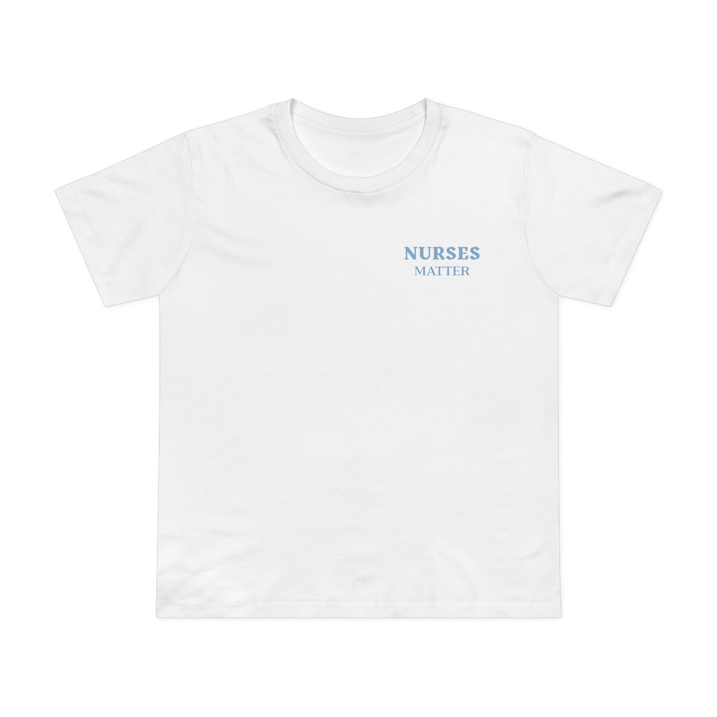 NURSES TEE (Women, White)