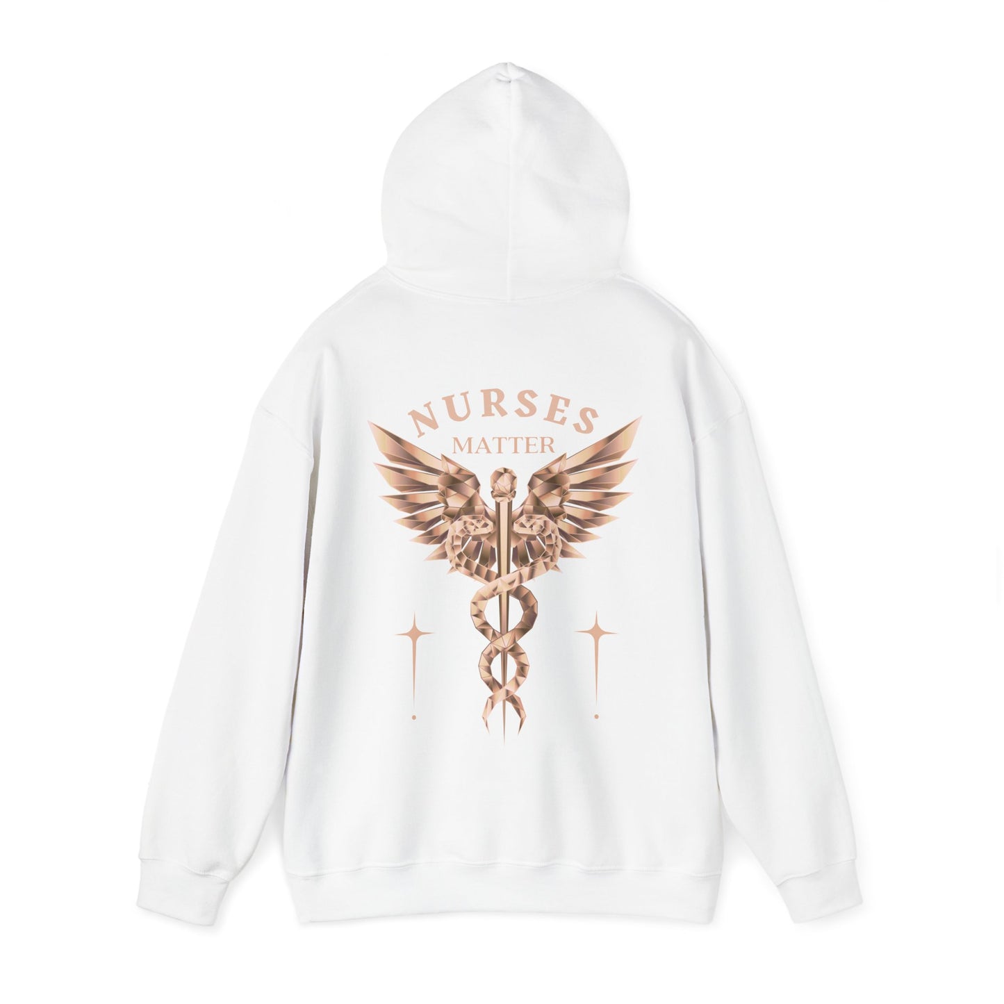 NURSES HOODIE (Unisex, White)