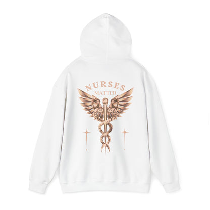 NURSES HOODIE (Unisex, White)