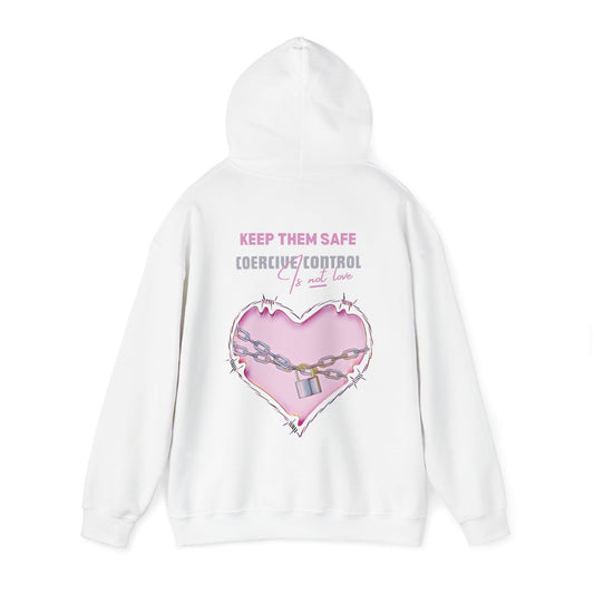 SAFE LOVE HOODIE (Unisex, White)