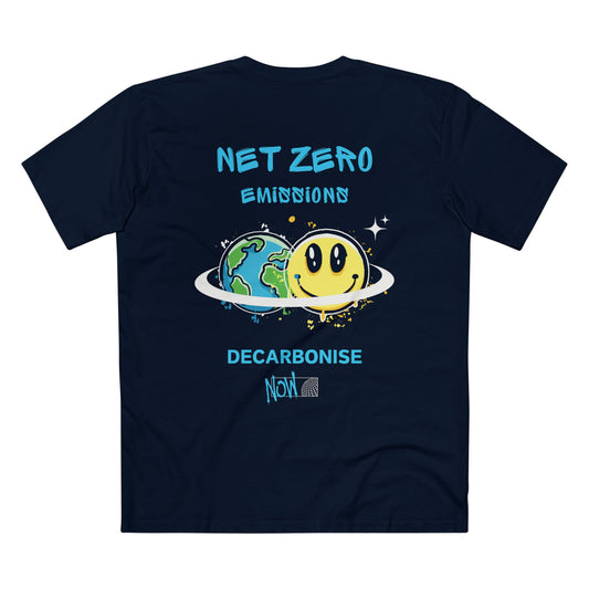 NET ZERO TEE (Men, Navy)