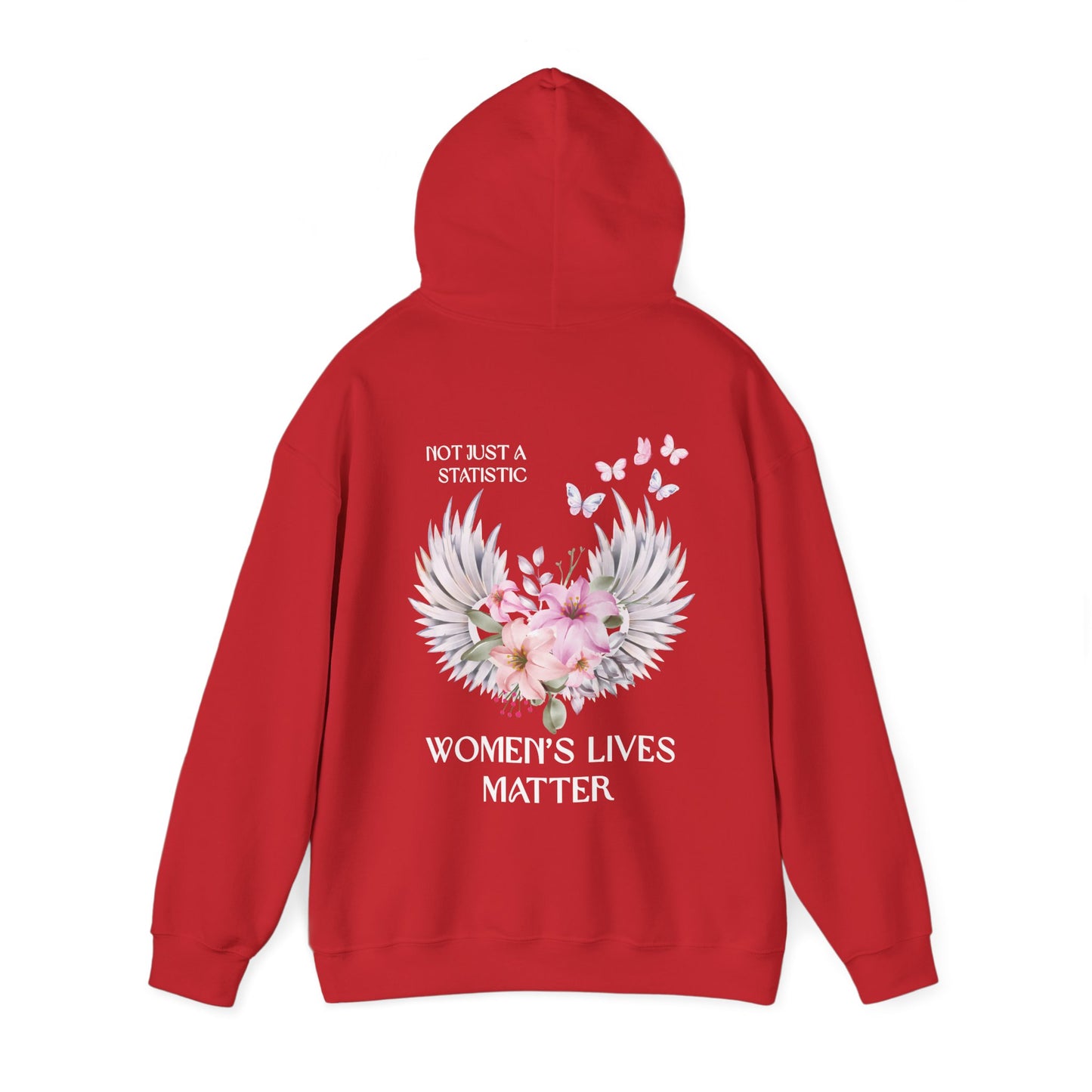 WINGS HOODIE (Unisex, Red)