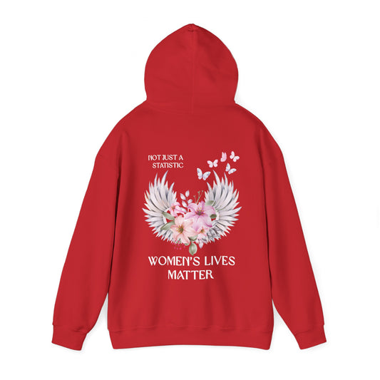 WINGS HOODIE (Unisex, Red)