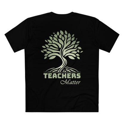 TEACHERS TEE (Men, Black)