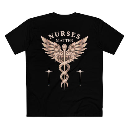 NURSES TEE (Men, Black)