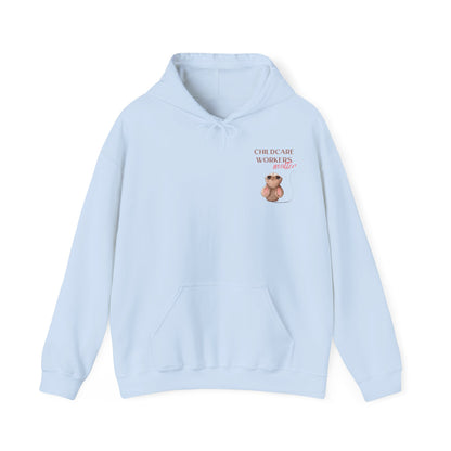 CHILDCARE HOODIE (Unisex, Light Blue)