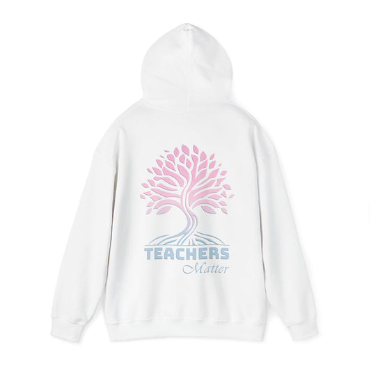 TEACHERS HOODIE (Unisex, White)
