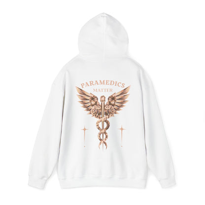 PARAMEDICS HOODIE (Unisex, White)