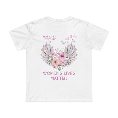 WINGS TEE (Women, White)