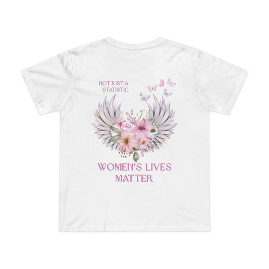 WINGS TEE (Women, White)