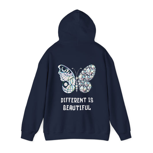 BEAUTIFUL HOODIE (Unisex, Navy)