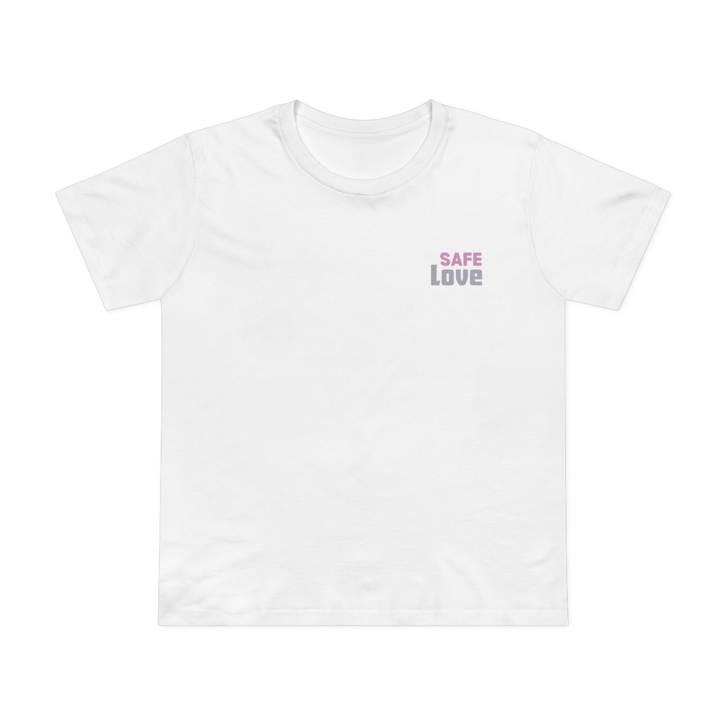 SAFE LOVE TEE (Women, White)