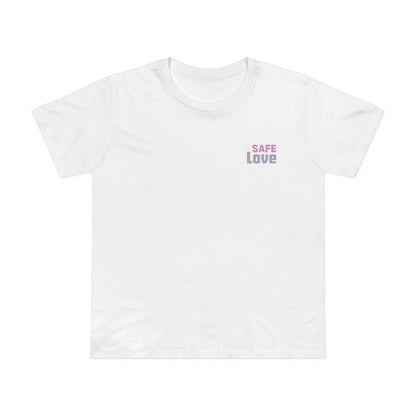 SAFE LOVE TEE (Women, White)