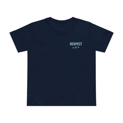 RESPECT TEE (Women, Navy)