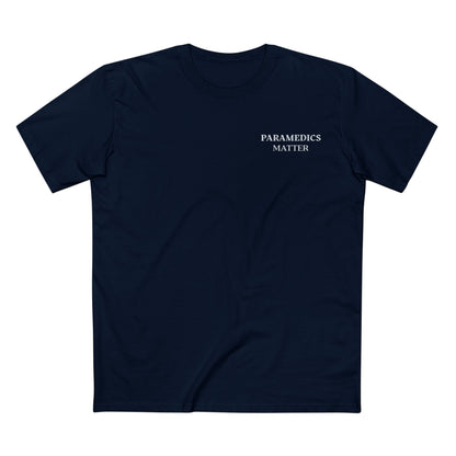 PARAMEDICS TEE (Men, Navy)
