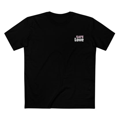 SAFE LOVE TEE (Men, Black)
