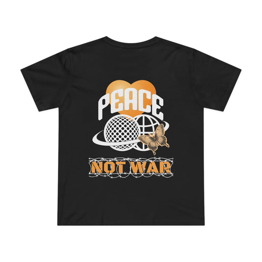 PEACE TEE (Women, Black)