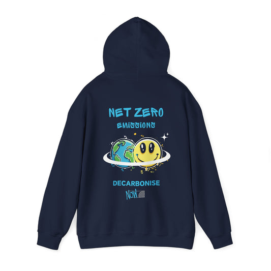 NET ZERO HOODIE (Unisex, Navy)