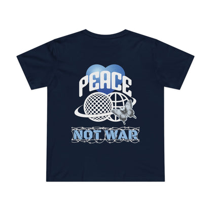 PEACE TEE (Women, Navy)