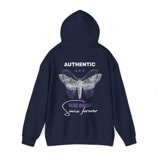 FOREVER ME HOODIE (Unisex, Navy)