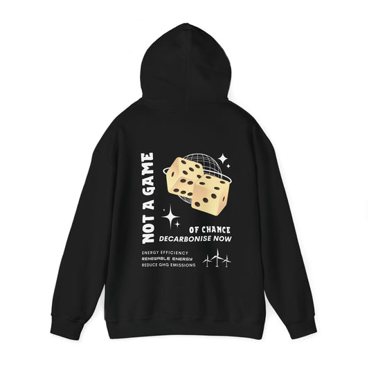 GLOBAL DICE HOODIE (Unisex, Black)