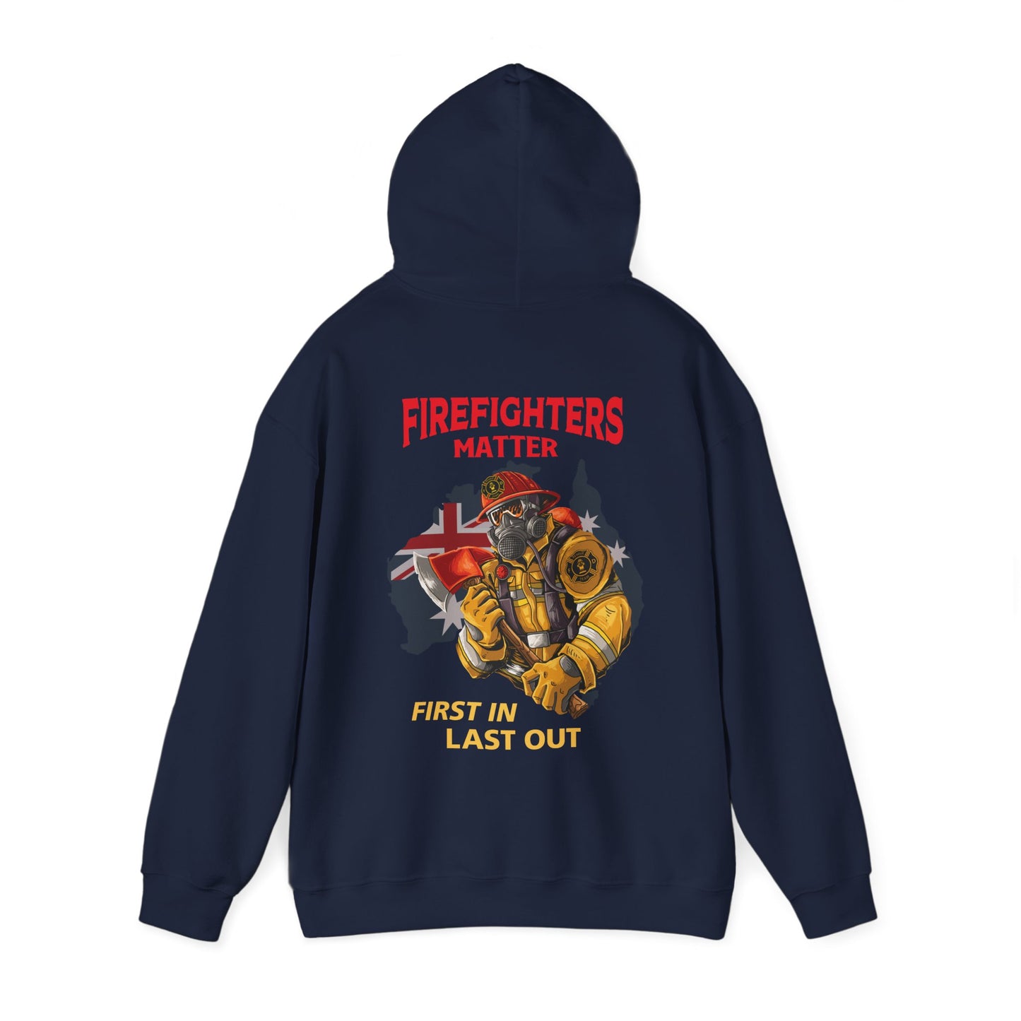 LAST OUT HOODIE (Unisex, Navy)
