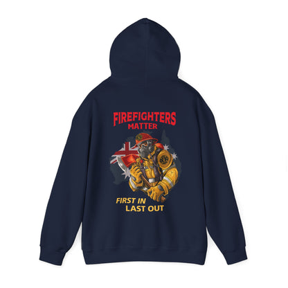 LAST OUT HOODIE (Unisex, Navy)
