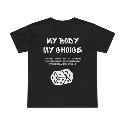 CONSENT TEE (Women, Black)