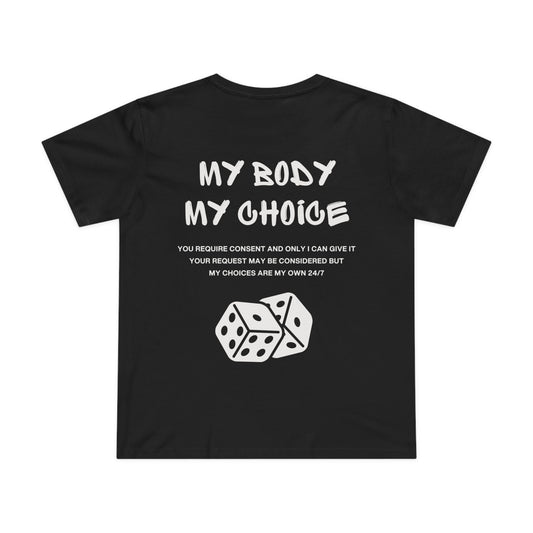 CONSENT TEE (Women, Black)