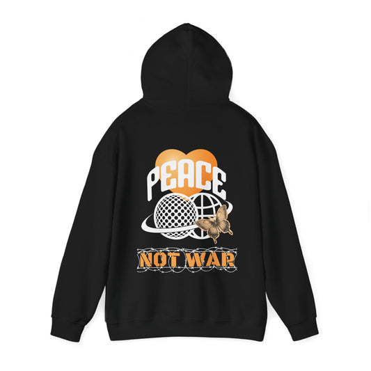PEACE HOODIE (Unisex, Black)