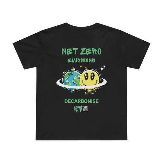 NET ZERO TEE (Women, Black)
