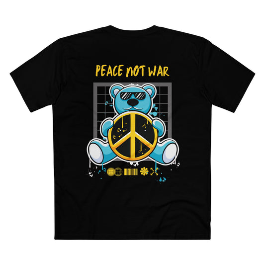 PEACE TED TEE (Men, Black)