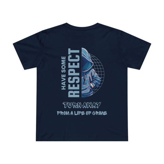 RESPECT TEE (Women, Navy)