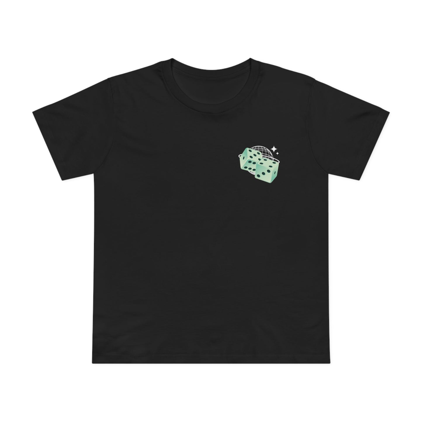 GLOBAL DICE TEE (Woman, Black)