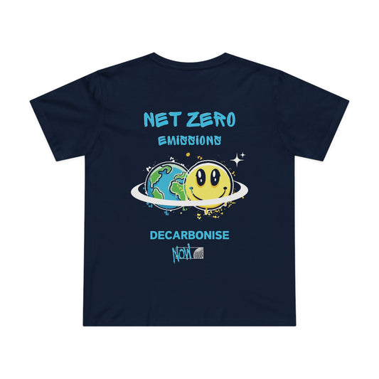 NET ZERO TEE (Women, Navy)