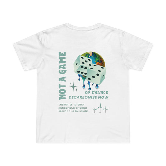 CLIMATE DICE TEE (Woman, White)