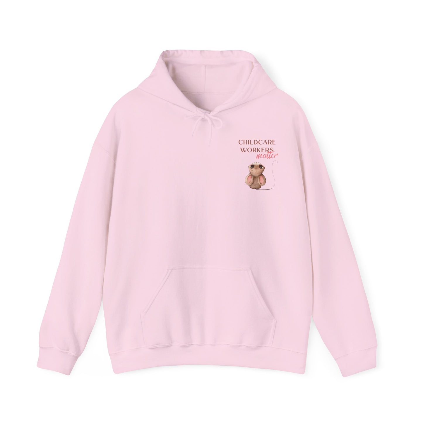 CHILDCARE HOODIE (Unisex, Pink)
