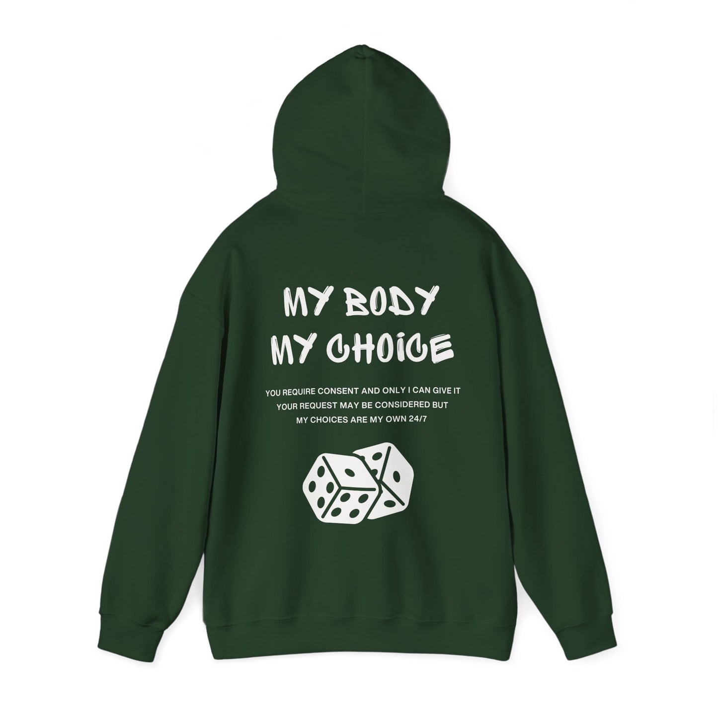 CONSENT HOODIE (Unisex, Green)