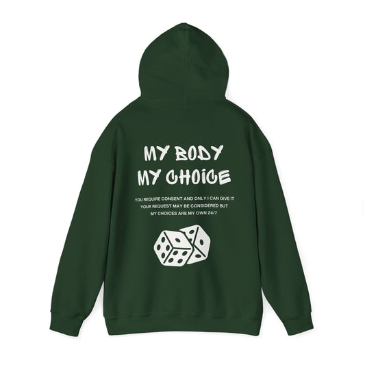 CONSENT HOODIE (Unisex, Green)
