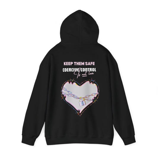 SAFE LOVE HOODIE (Unisex, Black)