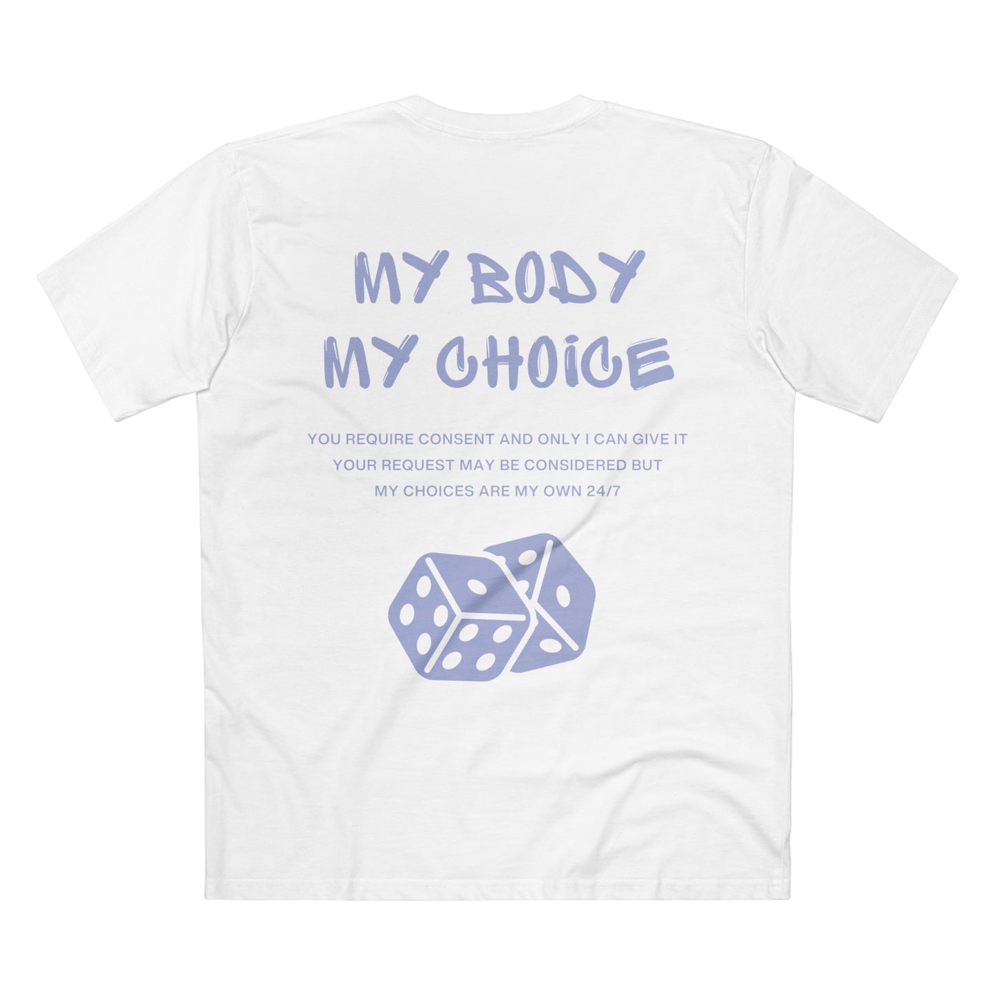CONSENT TEE (Men, White)